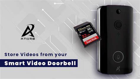 how to put sd card in smart video doorbell|doorbell cameras with local storage.